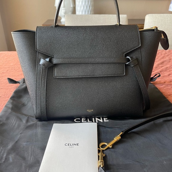 Celine belt bag mini size black - Picture 3 of 16